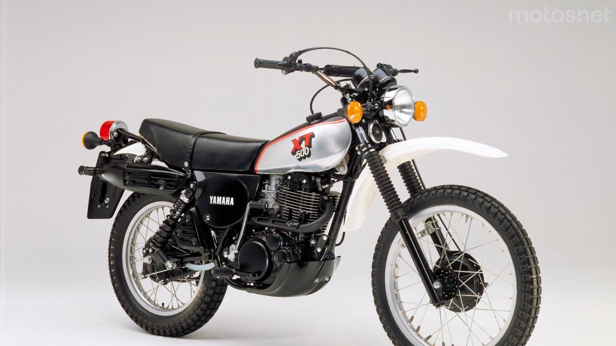 En 1976 llegó la Yamaha XT 500 muy popular en el mercado de los Estados Unidos