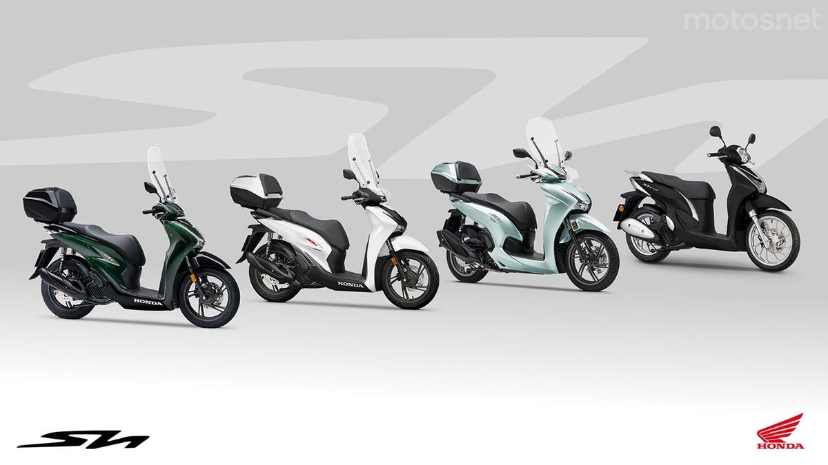 La familia SH de Honda representada por las SH350i, SH125i y SH Mode ...