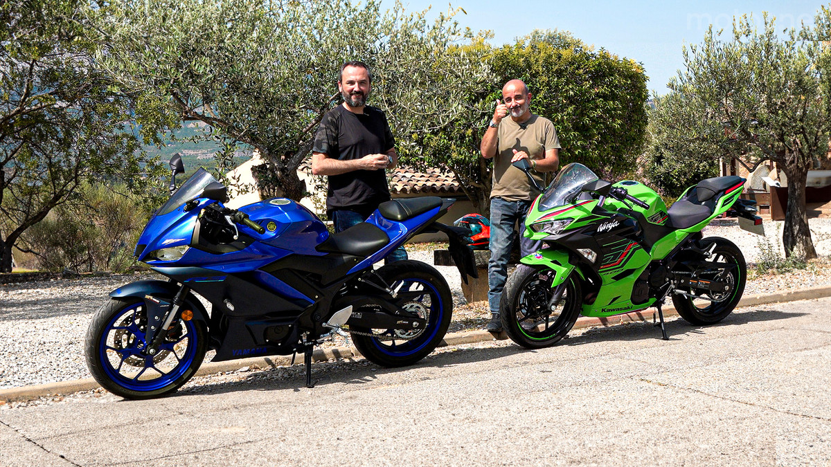 Comparativo Kawasaki Ninja 400 vs Yamaha R3 2023